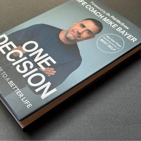 One Decision by Mike Bayer | Self-help | Hardcover Book - Picture 5 of 12